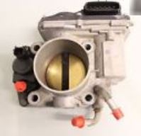 16400-RZV-G01 Motor gasspjeld original for Honda oppstilt mot hvit bakgrunn