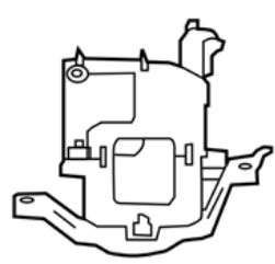 36035-3NA0A Bremsekabel parkering actuator for Nissan oppstilt mot hvit bakgrunn