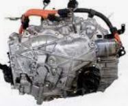 G110047090 Girkasse motor elektrisk hybrid for Lexus oppstilt mot hvit bakgrunn