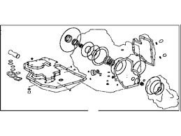 04351-33241 Automatgir pakning overhalingssett for Toyota oppstilt mot hvit bakgrunn