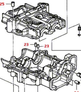 15110-RBD-E01 Motorolje pumpe original for Honda oppstilt mot hvit bakgrunn
