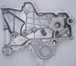 213502-B001 Motor oljepumpe for Hyundai oppstilt mot hvit bakgrunn