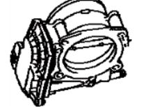 22030-38041 Motor gasspjeld original for Toyota oppstilt mot hvit bakgrunn