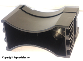 55633-60040 Dør koppholder separator for Toyota oppstilt mot hvit bakgrunn