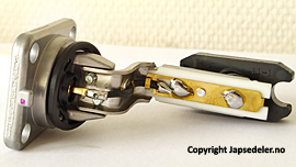 89491-26091 Sensor motor olje nivå original for Toyota oppstilt mot hvit bakgrunn