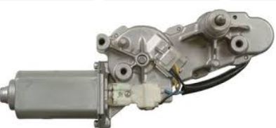 28700-EA500 Vindusviskermotor bak for Nissan oppstilt mot hvit bakgrunn