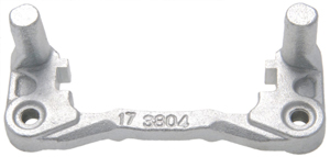 4605A210 Bremsecaliper holder bak for Mitsubishi oppstilt mot hvit bakgrunn