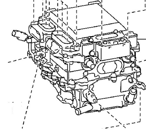G92A0-53012 Hybrid inverter original for Lexus oppstilt mot hvit bakgrunn